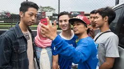 Kim Jeffrey Kurniawan merupakan andalan lini tengah Persib Bandung yang sebelumnya sempat bermain untuk PBR. (Bola.com/Vitalis Yogi Trisna)