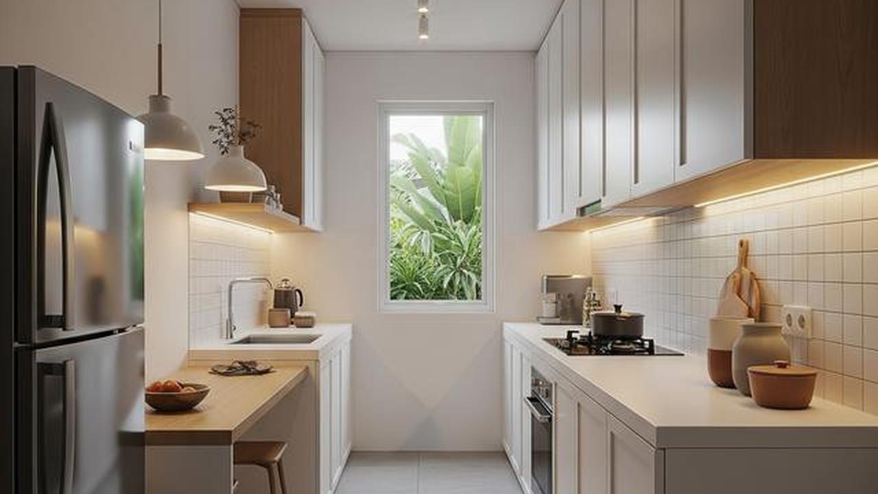 9 Desain Dapur Sempit Memanjang, Solusi Fungsional Hunian Modern