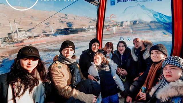 6 Momen Seru Liburan Al, El, Dul, Bareng Ahmad Dhani dan Mulan Jameela di Turki