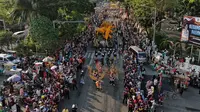Surabaya Vaganza dipadati ribuan pengunjung. (Istimewa)
