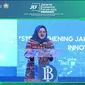 Kepala Perwakilan BI Provinsi DKI Jakarta Arlyana Abubakar dalam Jakarta Economic Forum 2023, di Jakarta, Selasa (31/10/2023). (Arief/Liputan6.com)