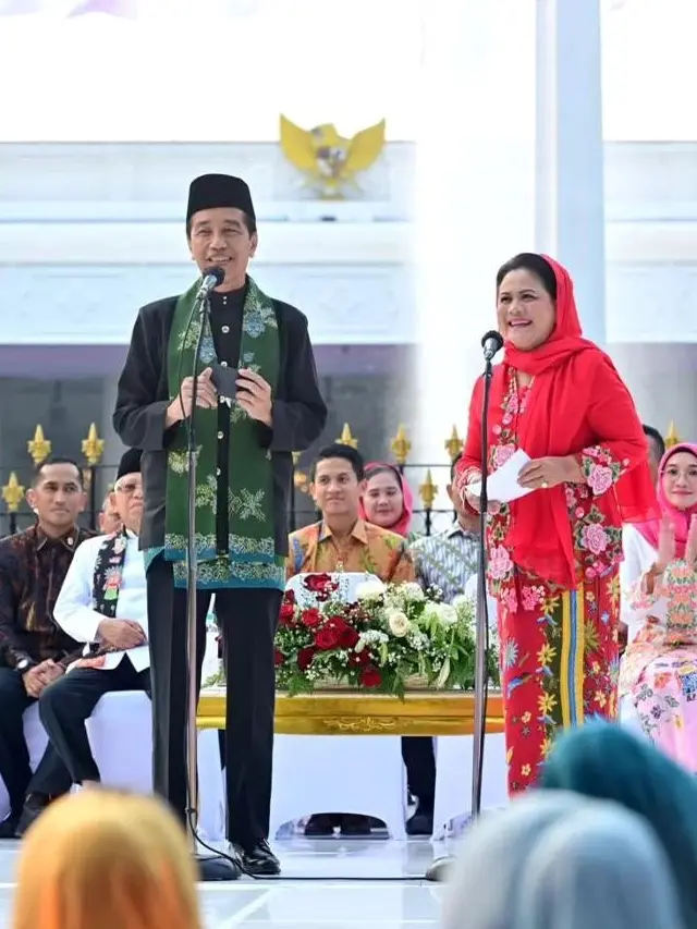 Presiden Jokowi dan Ibu Negara Iriana Jokowi. (Foto: Dok. Instagram @jokowi)