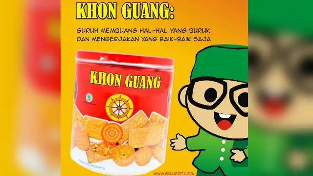Banyak kejadian tak terduga saat orang-orang ingin menyantap makanan dari kaleng kue Lebaran.