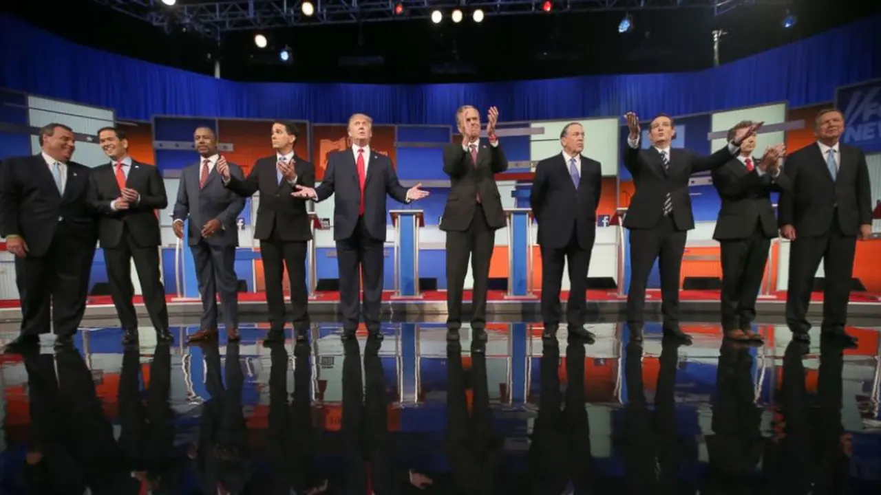 Debat Pertama Republikan: Donald Trump Aktor Utama