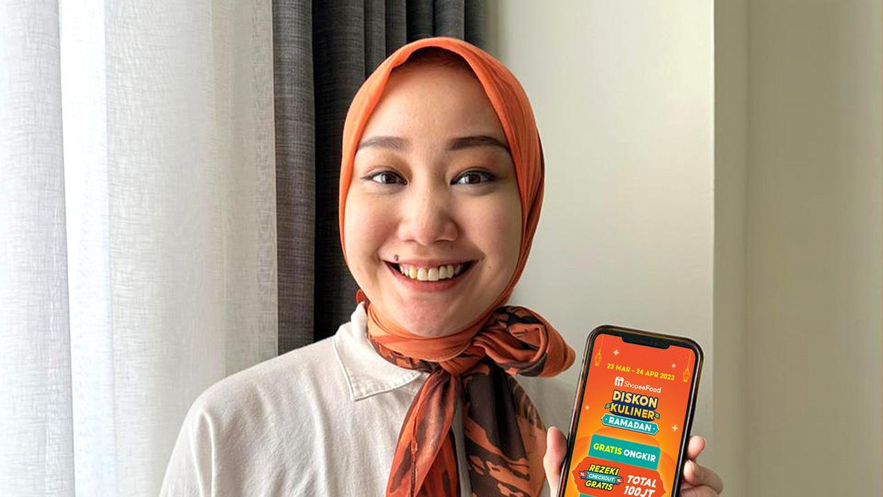 Sambut Diskon Kuliner Ramadan ShopeeFood, Vina Muliana Berbagi Kiat Jaga Produktivitas Bekerja Selama Ramadan