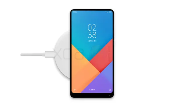 Smartphone Xiaomi dengan dukungan pengisian daya nirkabel (Sumber: Gizmochina)