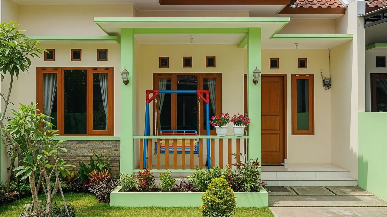 9 Warna Cat Teras untuk Rumah Ramah Anak, Ciptakan Suasana Aman dan Stimulatif