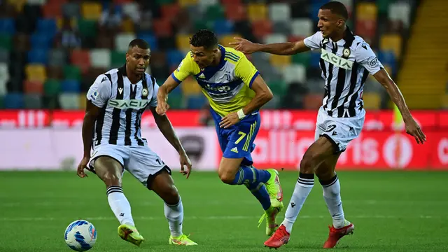 FOTO: Juventus Ditahan Udinese pada Laga Pembuka Liga Italia Serie A