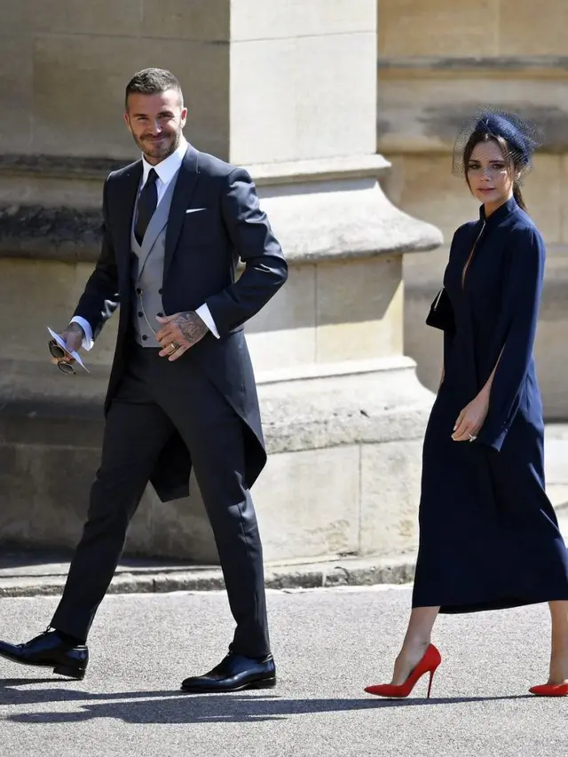 [Bintang] Selain Sang Pengantin, Intip Gaya Vicktoria Beckham dan Deretan Seleb di Pernikahan Pangeran Harry-Meghan Markle