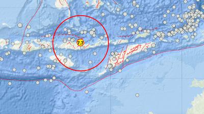 Gempa Magnitudo 7,7 di NTT Picu Tsunami, 14 Wilayah Berstatus Waspada