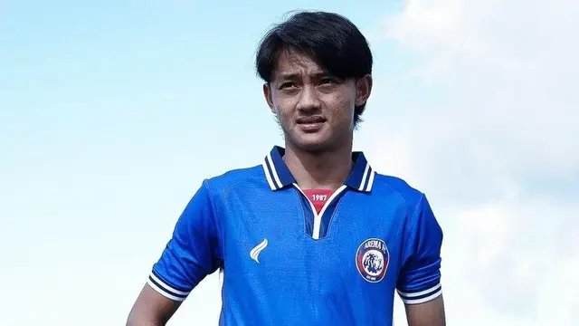 Pemain Arema FC, Achmad Maulana Syarif (c) Arema FC Official