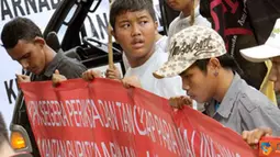 Demo Transparasi Dana Otonomi Khusus Papua