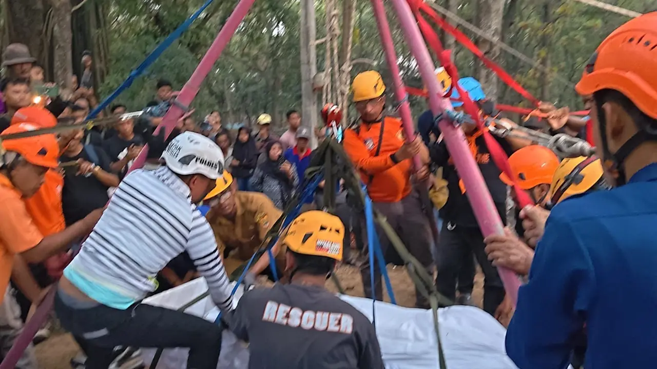 Pemakaman wanita obesitas di Sragen