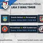 Jadwal Liga 3 Jawa Timur Kamis, 16 Desember 2021. Sumber foto : dok.Vidio.com.