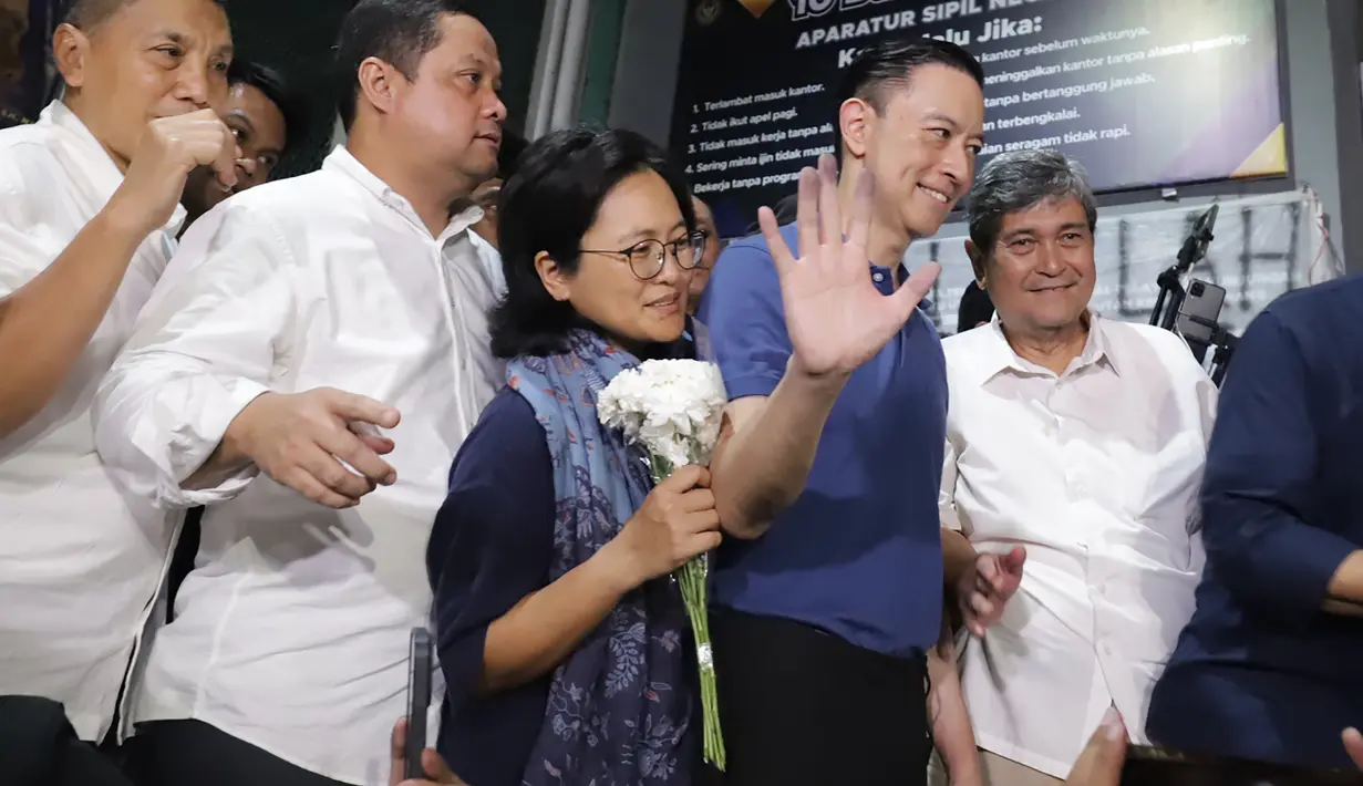 Pemberian abolisi terhadap Tom Lembong merupakan kelanjutan dari surat permohonan yang diajukan Presiden Prabowo Subianto kepada Dewan Perwakilan Rakyat (DPR) kemudian disetujui. (merdeka.com/Arie Basuki)