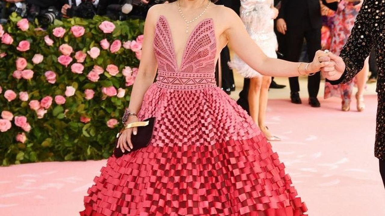 Potret Coral Chung di Met Gala 2019 (©Pinterest)