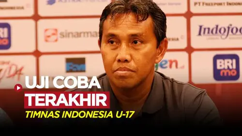 VIDEO: Lawan Korea Selatan jadi Uji Coba Terakhir Timnas Indonesia U-17 Sebelum Berangkat TC ke Jerman