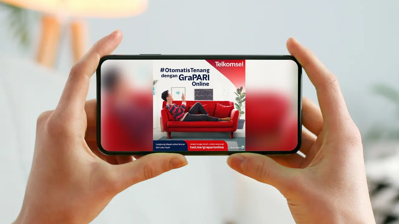 Ilustrasi GraPARI Online (Dok. Telkomsel)