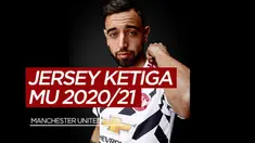 Berita Video Manchester United Rilis Jersey Ketiga Musim 2020/2021, David Beckham dan Bruno Fernandes Jadi Modelnya