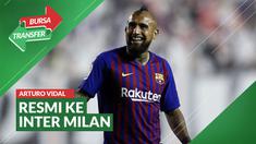 Berita Video Bursa Transfer: Tinggalkan Barcelona, Arturo Vidal Resmi ke Inter Milan