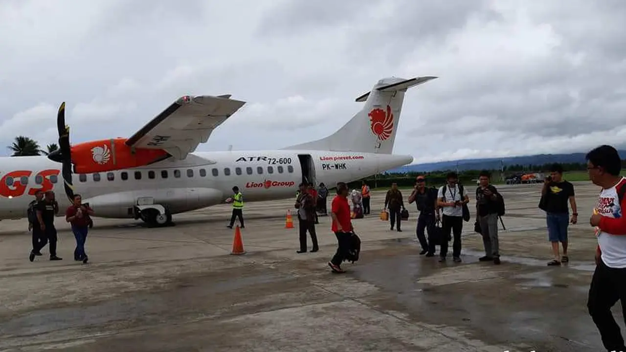 Pesawat Moeldoko Gagal Landing