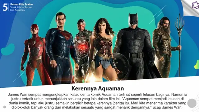 [Bintang] Belum Rilis Trailer, Simak 5 Kabar Terbaru Film Aquaman
