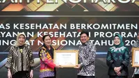 BPJS Kesehatan Beri Penghargaan Bergengsi untuk Puskesmas dan Klinik Terbaik. Penghargaan diberikan kepada fasilitas kesehatan terbaik dari Puskesmas, Klinik hingga Rumah Sakit, bukti komitmen pelayanan (Foto: Humas BPJS Kesehatan)