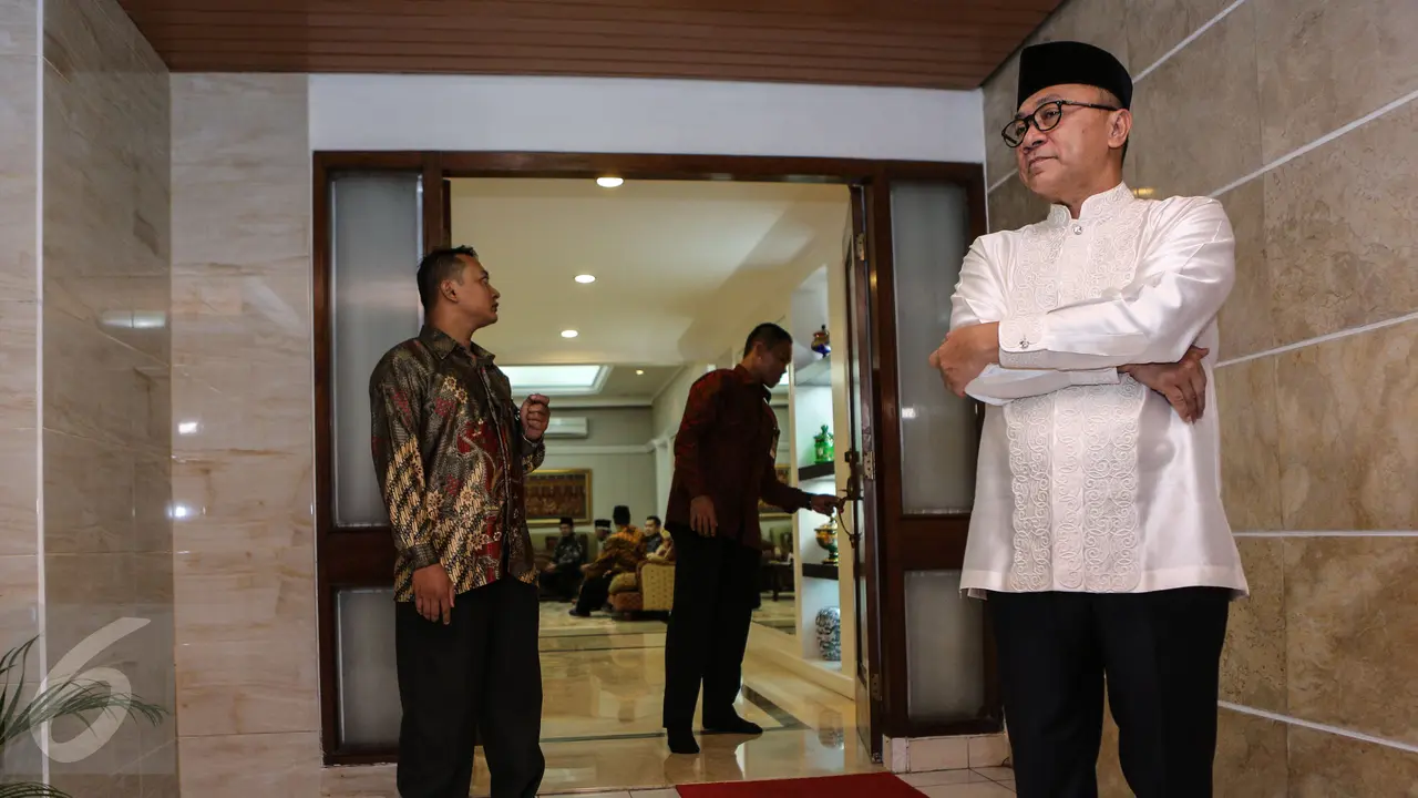 Gelar Buka Puasa Bersama, Rumah Ketua MPR Diserbu Petinggi Partai