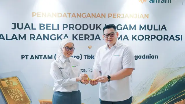 Pegadaian dan ANTAM Perkuat Sinergi untuk Perdagangan Emas Nasional