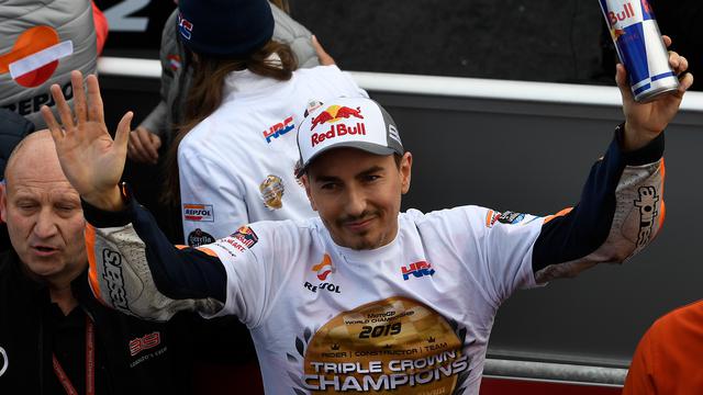 Pembalap Repsol Honda, Jorge Lorenzo.