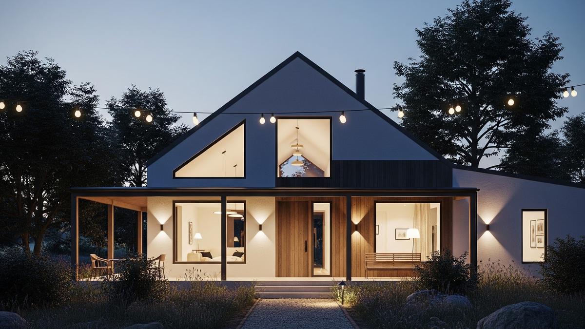 7 Desain Rumah Desa dengan Lampu Temaram Estetik, Ciptakan Suasana Hangat dan Nyaman