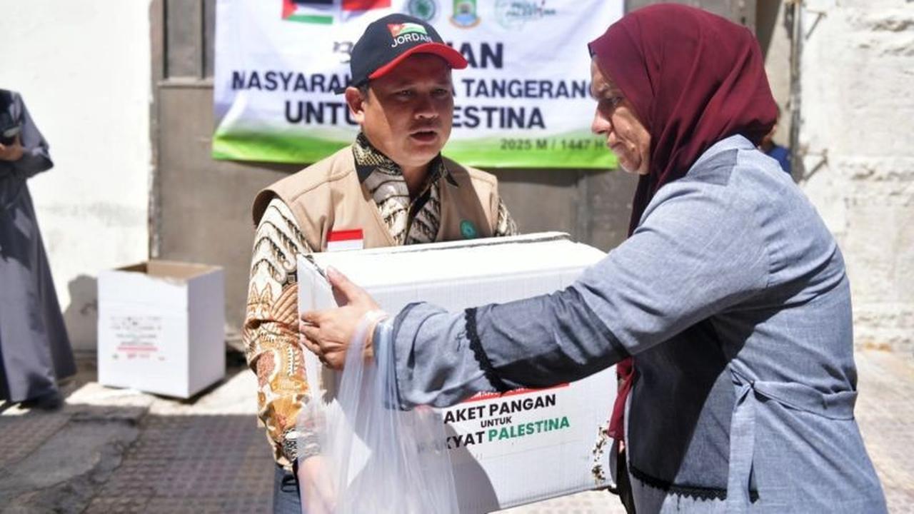 Rp2 Miliar Bantuan Palestina dari Warga Tangerang: Baznas-MUI Salurkan Langsung 6.000 Dus Kebutuhan Pokok ke Gaza