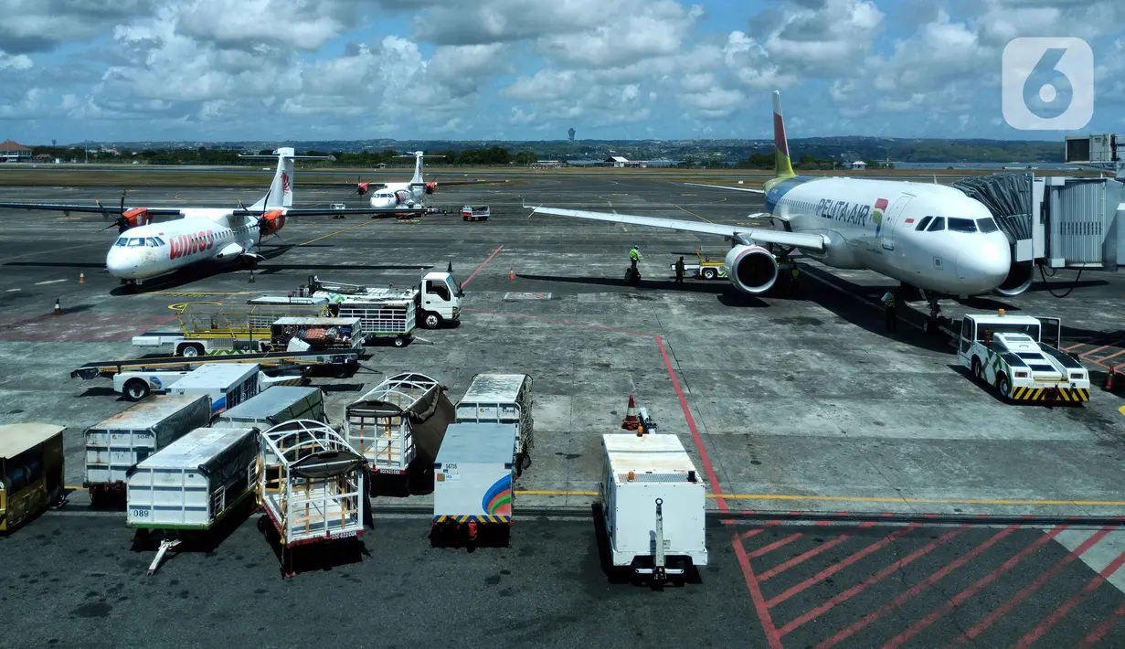 Untuk itu diharapkan, pemerintah segera melakukan pemulihan jam operasi pada sejumlah bandara seiring dengan tren pemulihan industri penerbangan pasca pandemi COVID-19. (Liputan6.com/Helmi Fithriansyah)