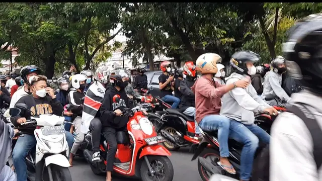 Suporter Persis Solo Konvoi