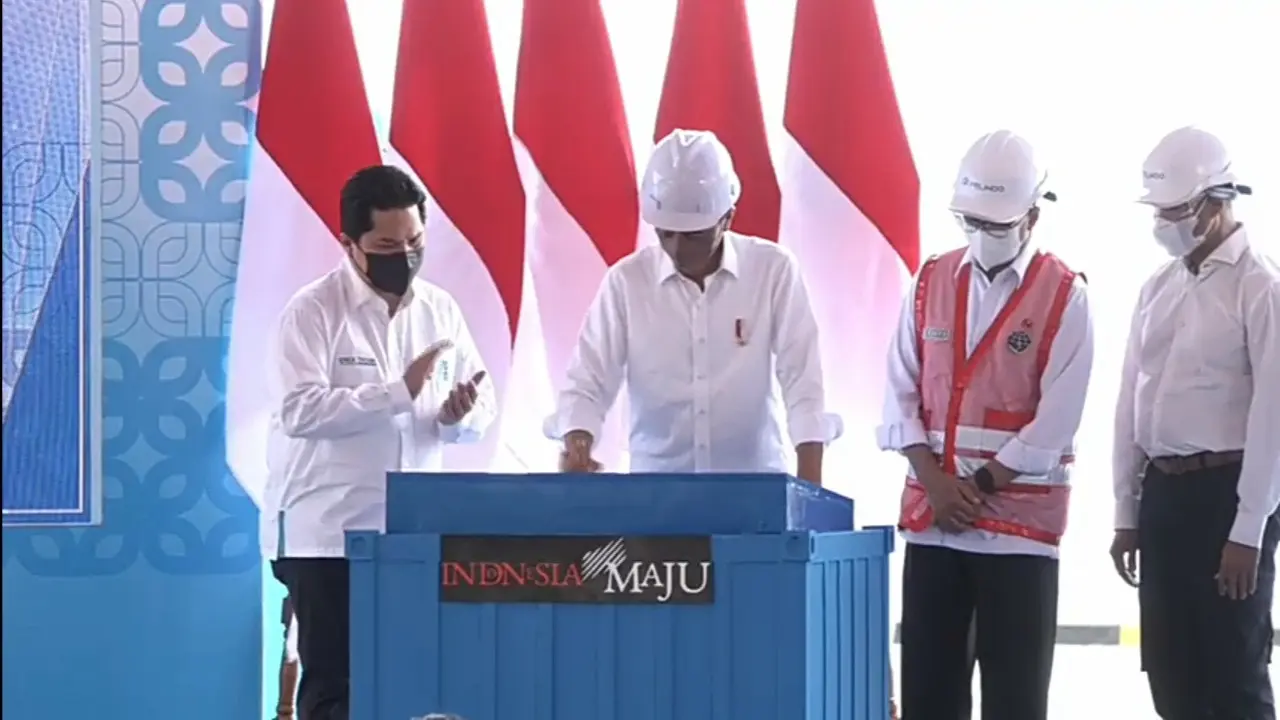 Usai Tunggu 7 Tahun, Jokowi Resmikan Holding Pelabuhan Indonesia