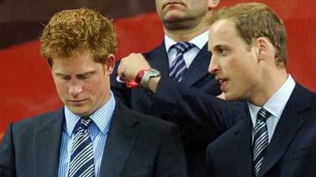 Pangeran William dan Harry (© AFP 2010)