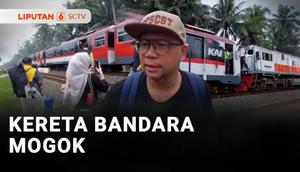 Kereta Bandara tujuan Yogyakarta Internasional Airport mendadak berhenti di Kulon Progo pada Rabu siang. Kejadian ini membuat sejumlah penumpang panik.