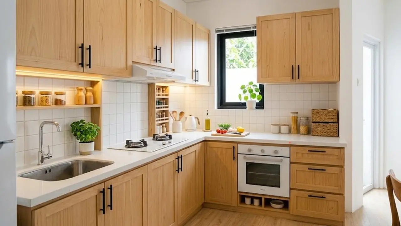Desain Dapur Minimalis 2x2 untuk Rumah Kecil