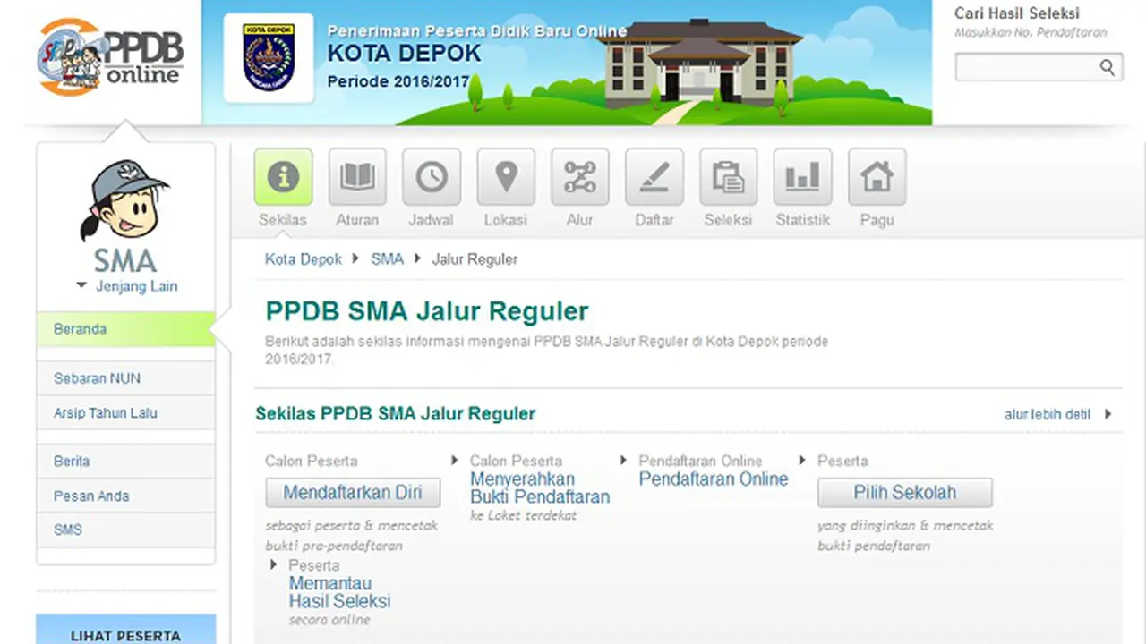 Siswa Titipan Depok1