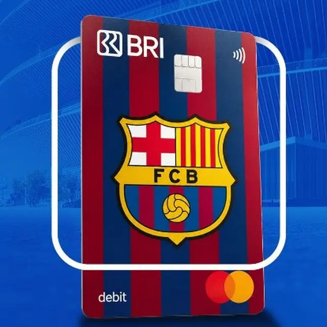 Kartu Debit BRI FC Barcelona