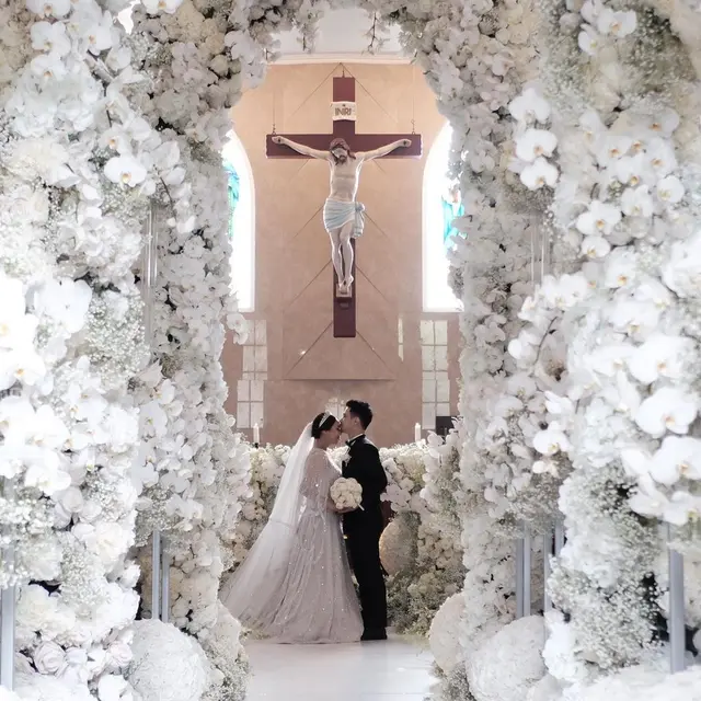 Pernikahan Jess No Limit dan Sisca Kohl digelar pada 10 oktober 2022 (Foto: Instagram @jessnolimit)