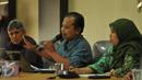 KPUD DKI Jakarta menunggu keputusan Mahkamah Konstitusi yang kini tengah memproses permohonan uji materi Pasal 70 Ayat 3 UU No 10 Tahun 2016 tentang Pilkada yang diajukan Gubernur Ahok, Jakarta, Jumat (16/9). (Liputan6.com/Gempur M Surya)