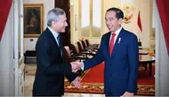 Presiden Republik Indonesia Joko Widodo (Jokowi) dan Perdana Menteri Singapura Lee Hsien Loong (Biro Pers Sekretariat Presiden)