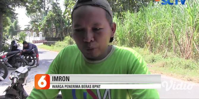 VIDEO: Sebagian Warga Desa Purworejo Terima Beras BPNT Berkutu