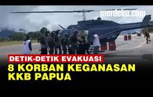 VIDEO: Akhirnya, 8 Korban Penyerangan KKB di Papua Berhasil Dievakuasi