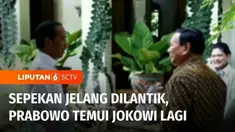 Presiden terpilih, Prabowo Subianto pada Minggu siang tiba-tiba mendatangi kediaman Presiden Joko Widodo di Solo, Jawa Tengah. Apa yang dibahas keduanya?