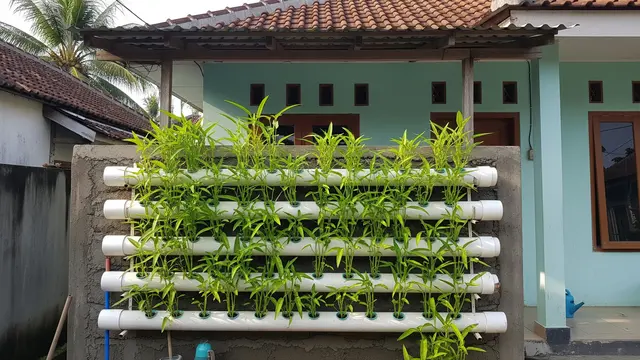 Inspirasi Kebun Kangkung Bertingkat untuk Panen Cepat di Halaman Rumah Kecil
