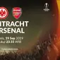 Liga Europa - Eintracht Frankfurt Vs Arsenal (Bola.com/Adreanus Titus)