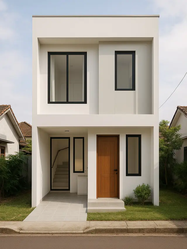 Desain Rumah Ukuran 6x10 (Foto: ChatGPT)