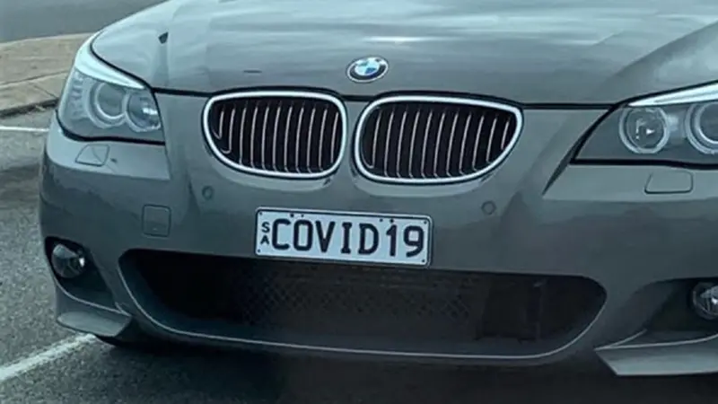 BMW berpelat Covid-19